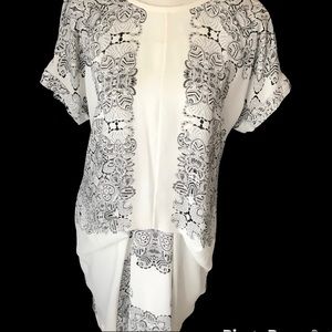 BCBGMAXAZRIA front gathered dress